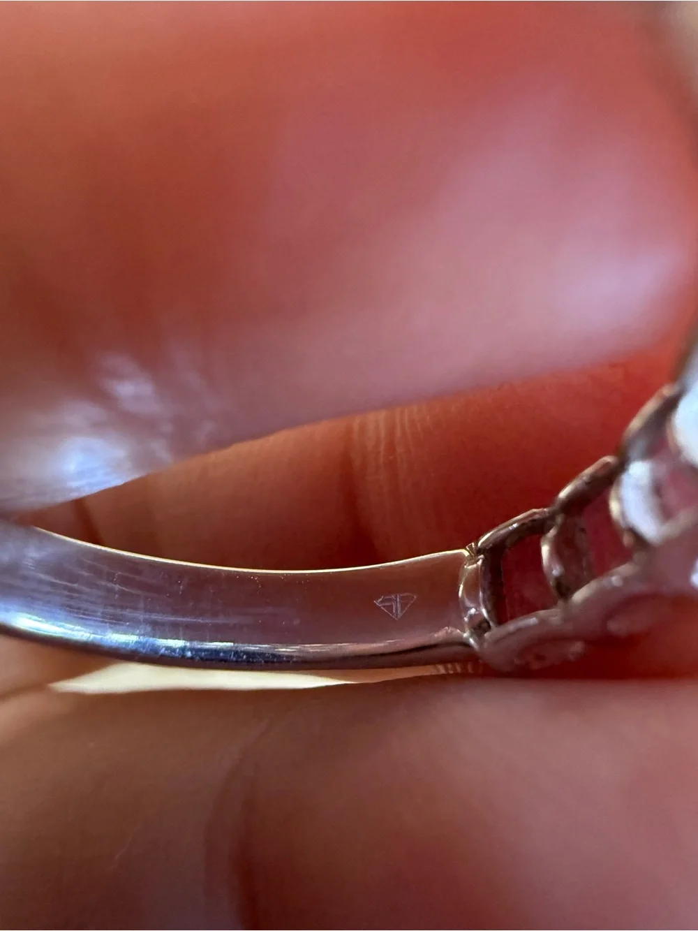 Ring Concierge 14K White Gold Emerald-Cut Ring - Picture 4 of 12